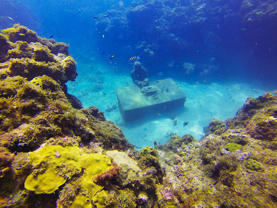 Unterwasser Skulpturenpark Grenada